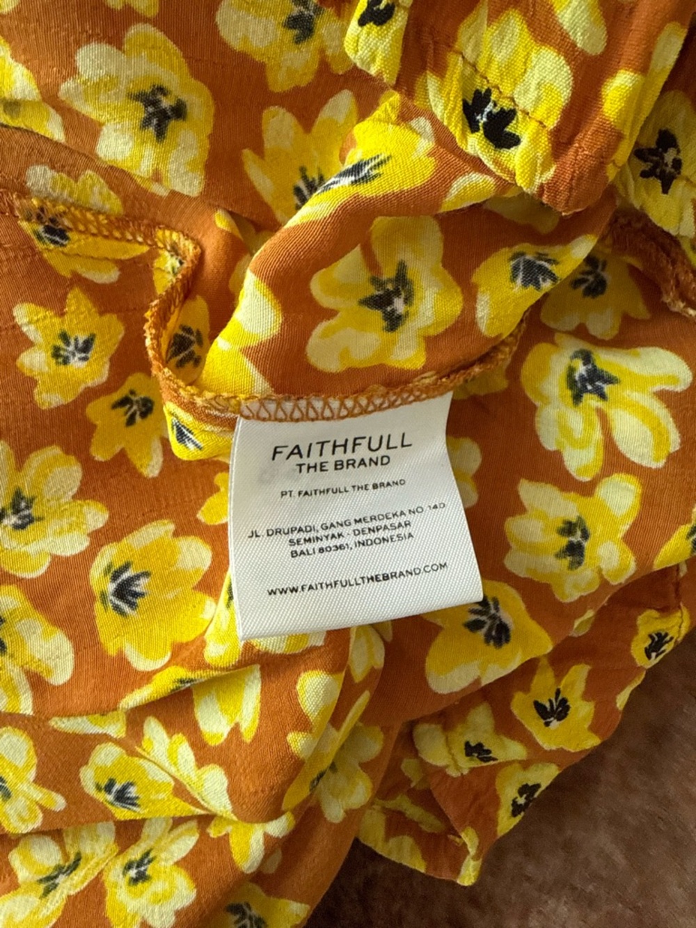 Faithfull The Brand Noemie Floral Midi Sundress - Picture 6 of 6